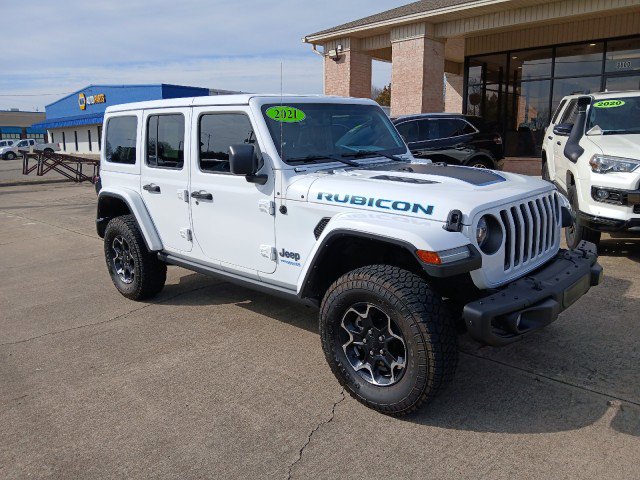 Used 2021 Jeep Wrangler Unlimited Rubicon 4xe w/ Cold Weather Group image 1