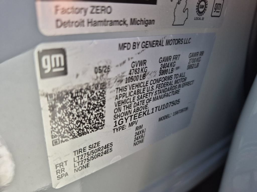 New 2026 Cadillac Escalade IQ Sport 1 w/ LPO, Floor Liner Package AWD/4WD image 15