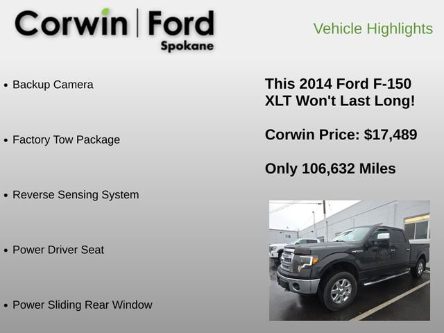 Used 2014 Ford F150 XLT w/ Equipment Group 302A Luxury image 6