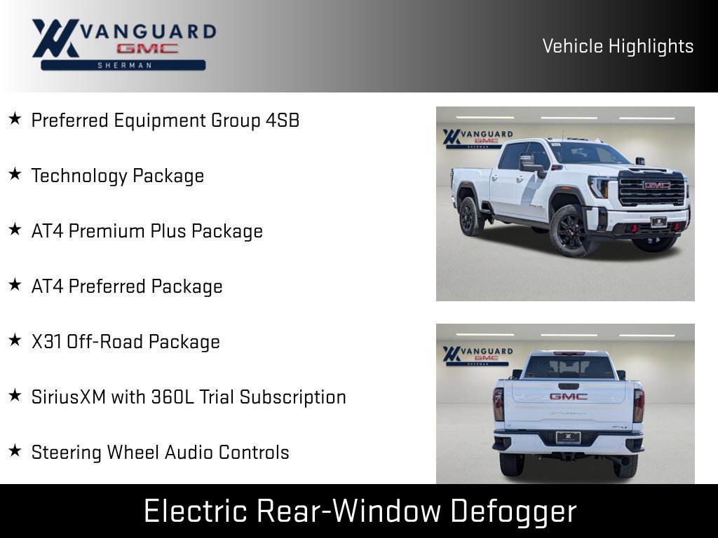 New 2026 GMC Sierra 2500 AT4 w/ AT4 Premium Plus Package AWD/4WD image 13