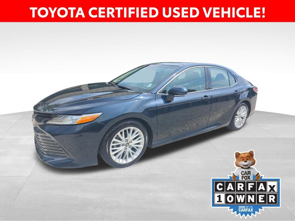 Certified 2018 Toyota Camry XLE w/ Audio Package FWD image 1