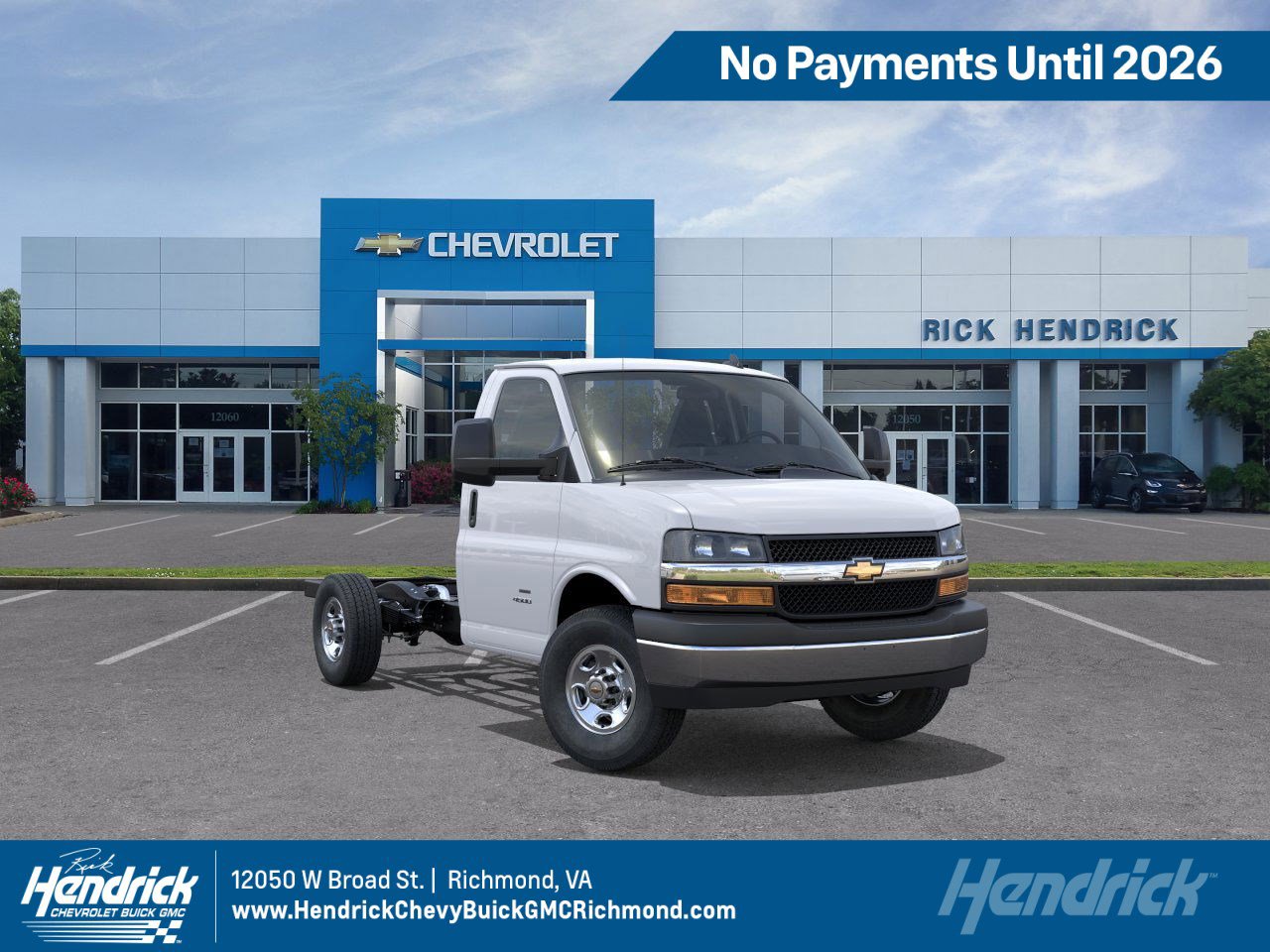 New 2025 Chevrolet Express 3500 w/ Power Convenience Package