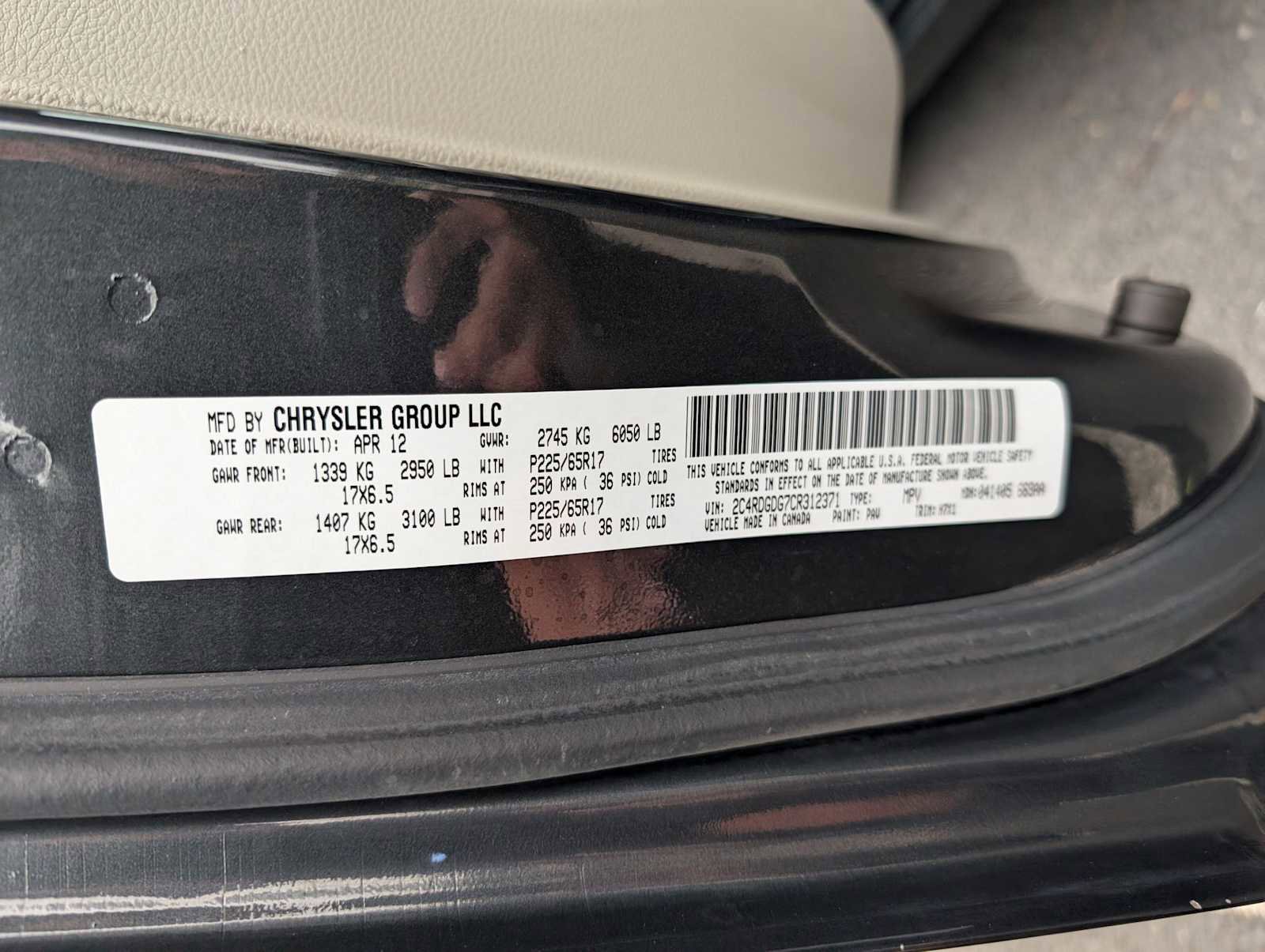 Used 2012 Dodge Grand Caravan Crew w/ Crew Value Pkg image 32