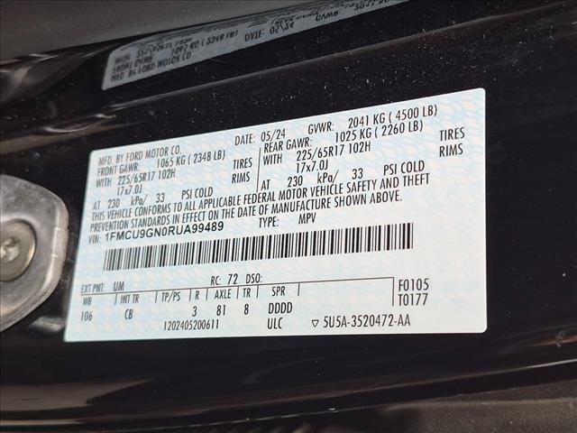 Used 2024 Ford Escape Active AWD/4WD image 14