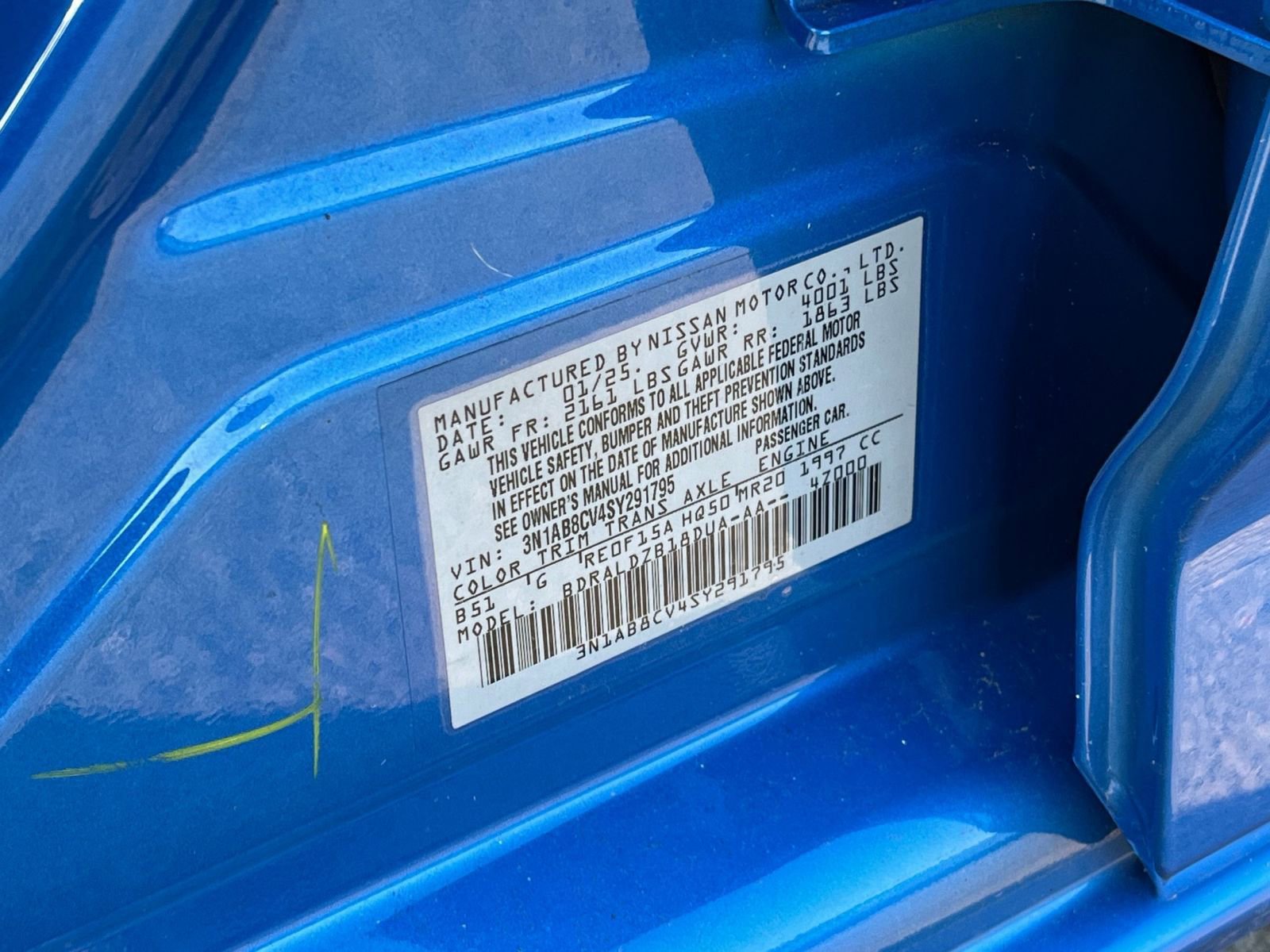 Used 2025 Nissan Sentra SV FWD image 24