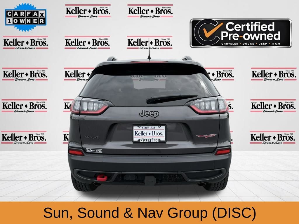 Used 2022 Jeep Cherokee Trailhawk w/ Sun, Sound & Nav Group image 6