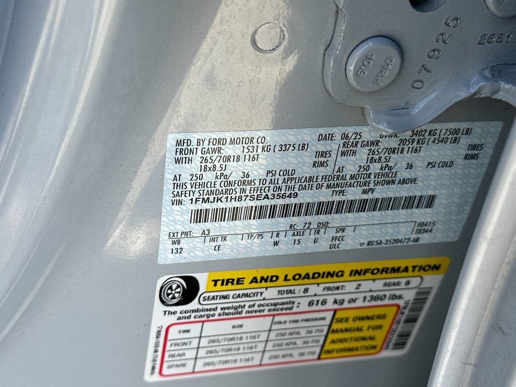 Certified 2025 Ford Expedition Max Active RWD image 29
