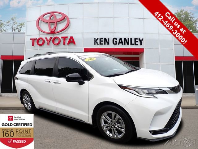 Certified 2022 Toyota Sienna XSE w/ XSE Plus Package