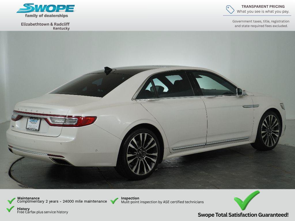 Used 2018 Lincoln Continental Reserve AWD/4WD image 3