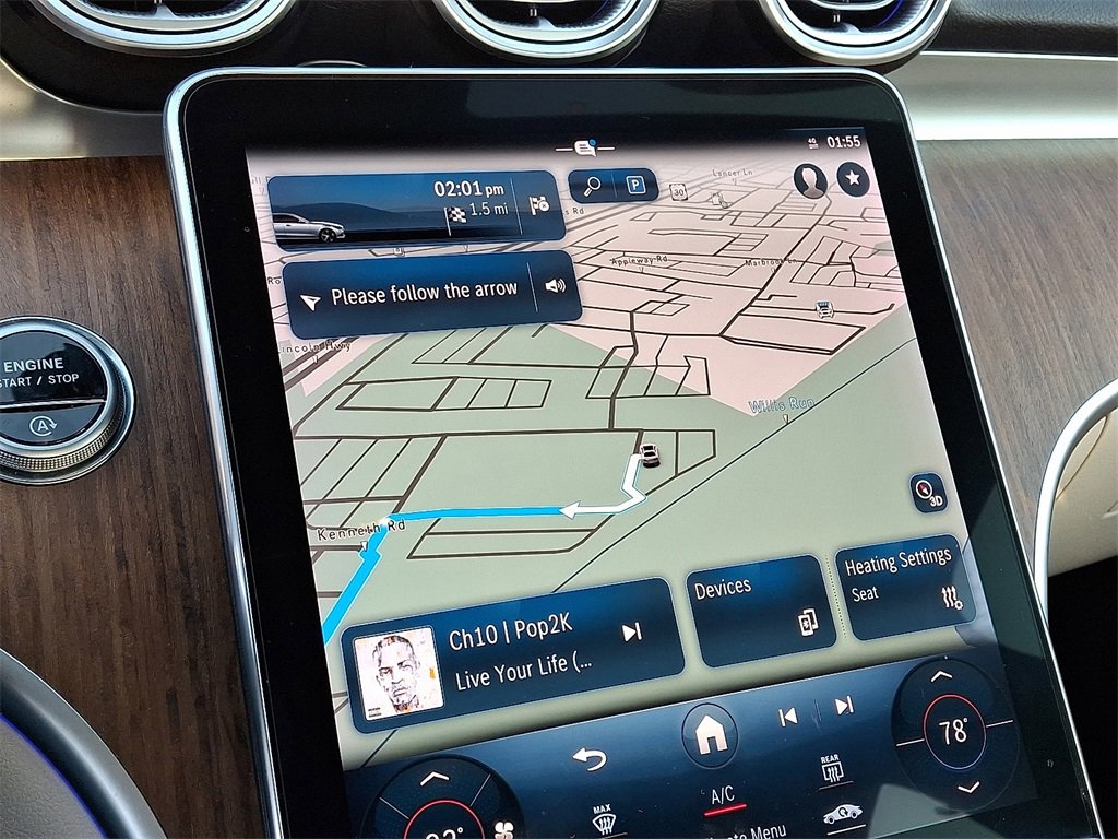 Used 2023 Mercedes-Benz C 300 4MATIC Sedan image 3