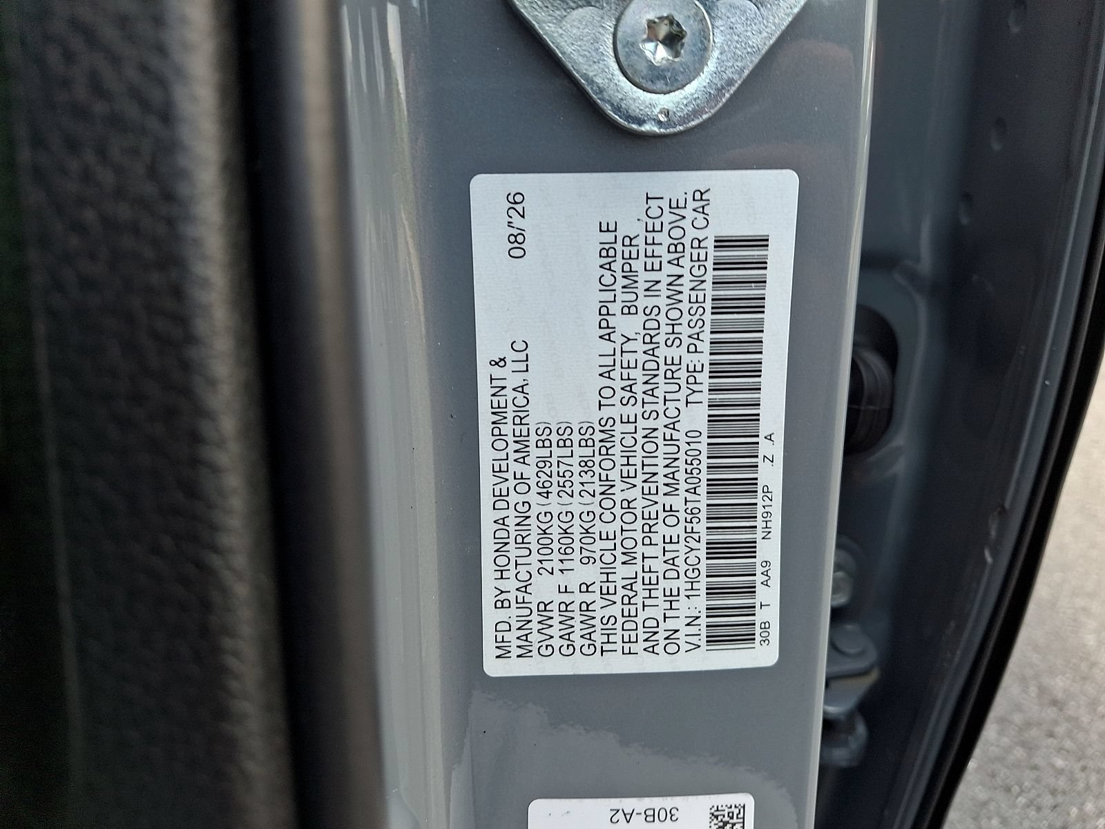 New 2026 Honda Accord Sport image 10