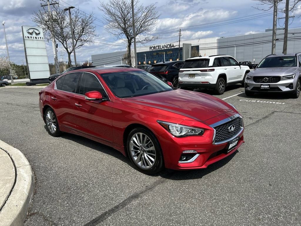 Certified 2023 INFINITI Q50 Luxe w/ Cargo Package image 2