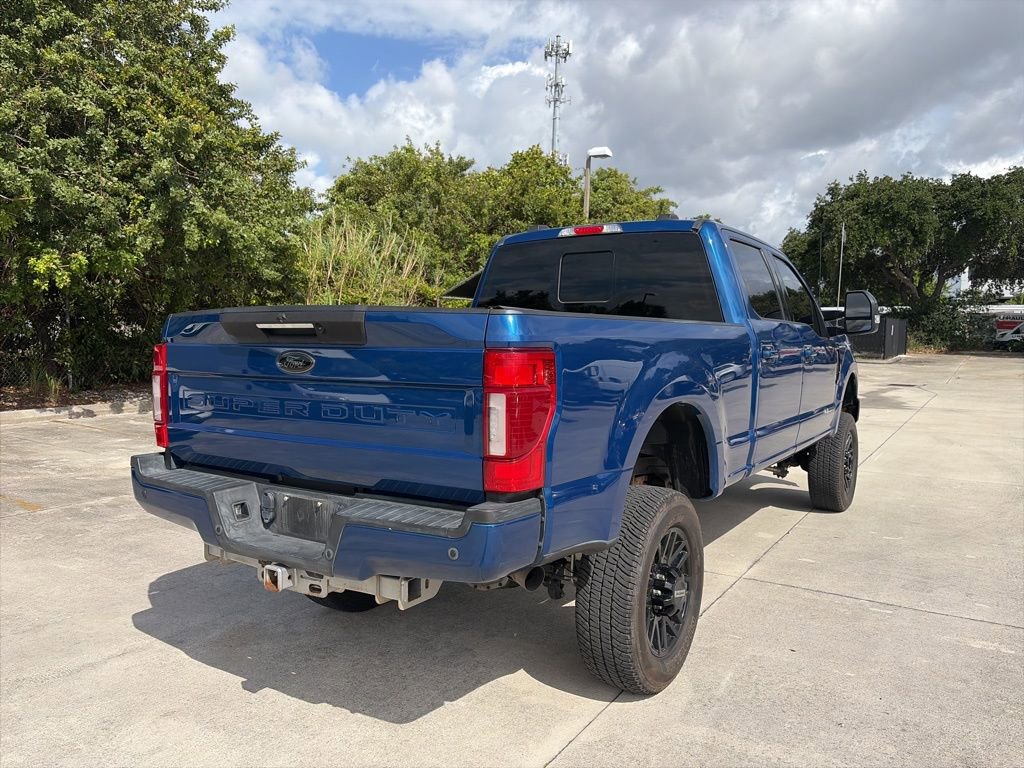 Used 2022 Ford F250 Lariat w/ Black Appearance Package AWD/4WD image 3