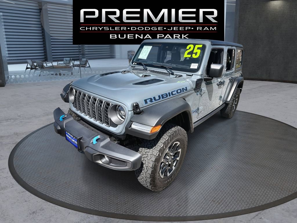 Used 2025 Jeep Wrangler Unlimited Rubicon 4xe w/ Safety Group image 1