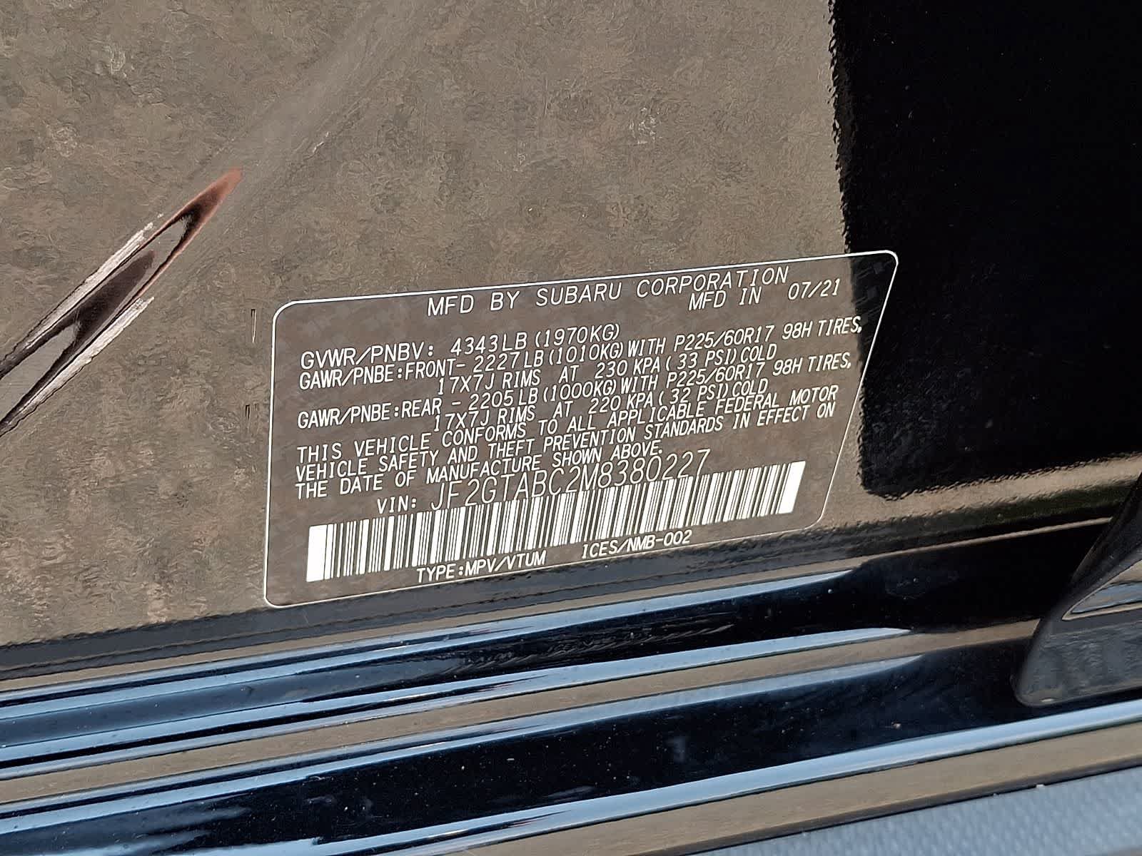Used 2021 Subaru Crosstrek 2.0i AWD/4WD image 28