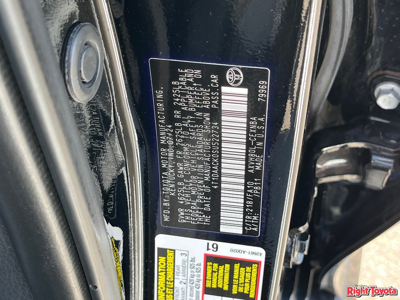 Certified 2025 Toyota Camry LE FWD image 33