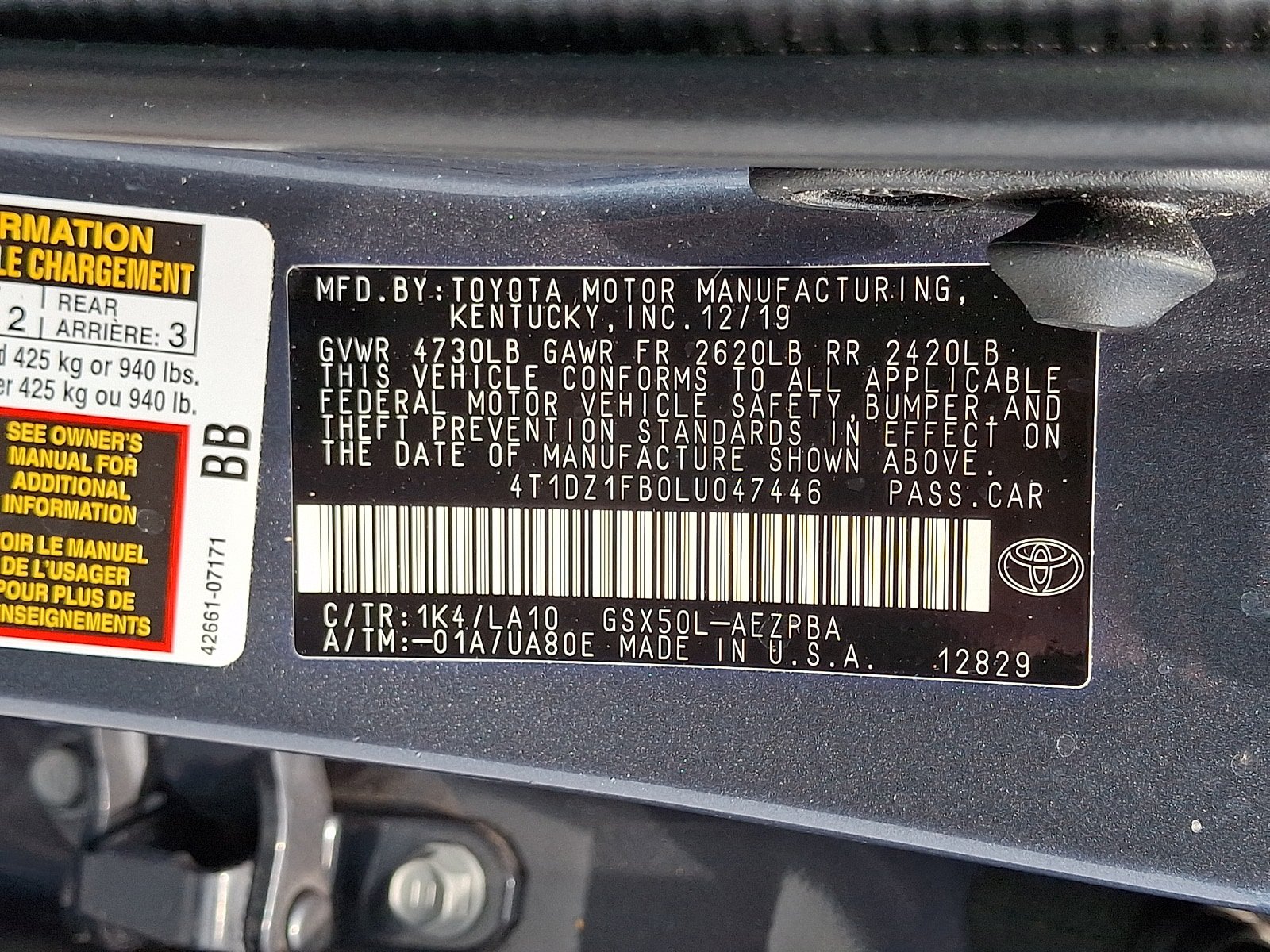 Used 2020 Toyota Avalon Limited w/ Advanced Safety Package FWD image 29