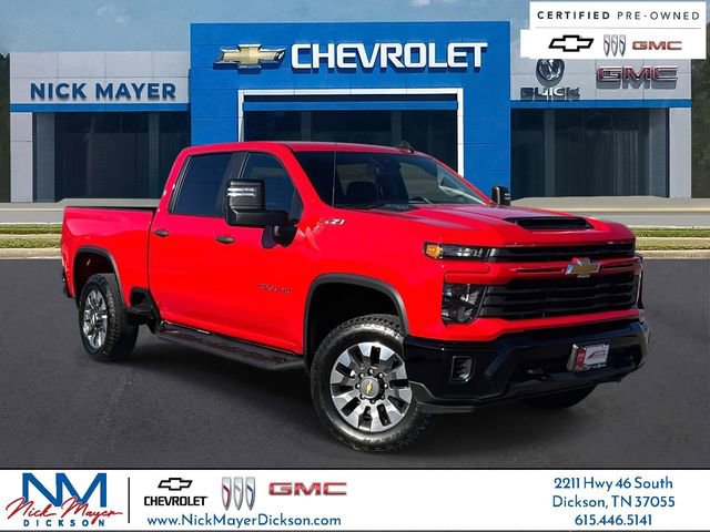 Certified 2024 Chevrolet Silverado 2500 Custom w/ Custom Convenience Package