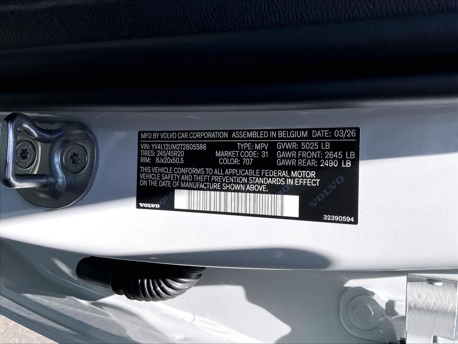 New 2026 Volvo XC40 B5 Ultra w/ Climate Package AWD/4WD image 36