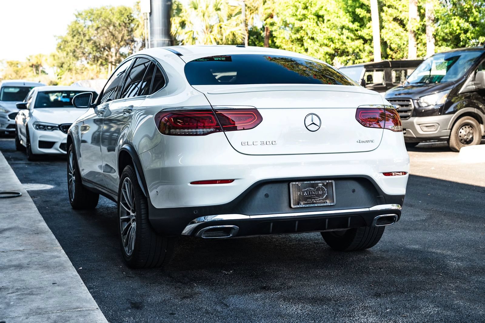 Used 2020 Mercedes-Benz GLC 300 4MATIC Coupe w/ AMG Line image 13