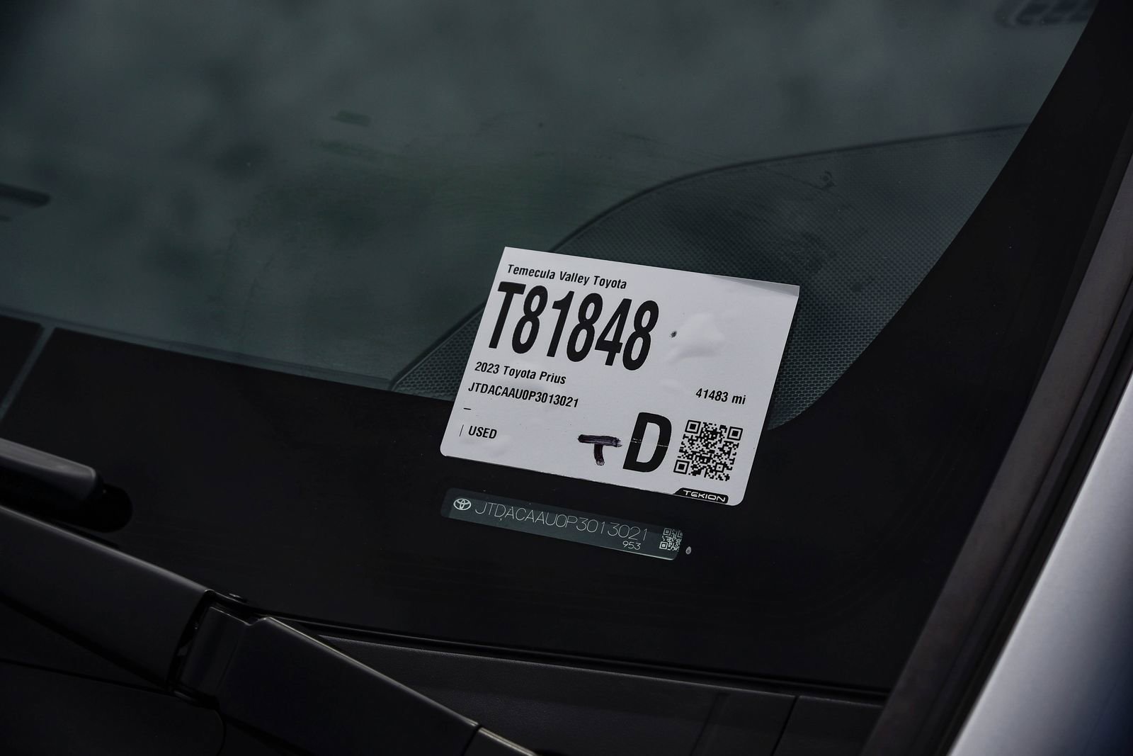 Used 2023 Toyota Prius LE image 33