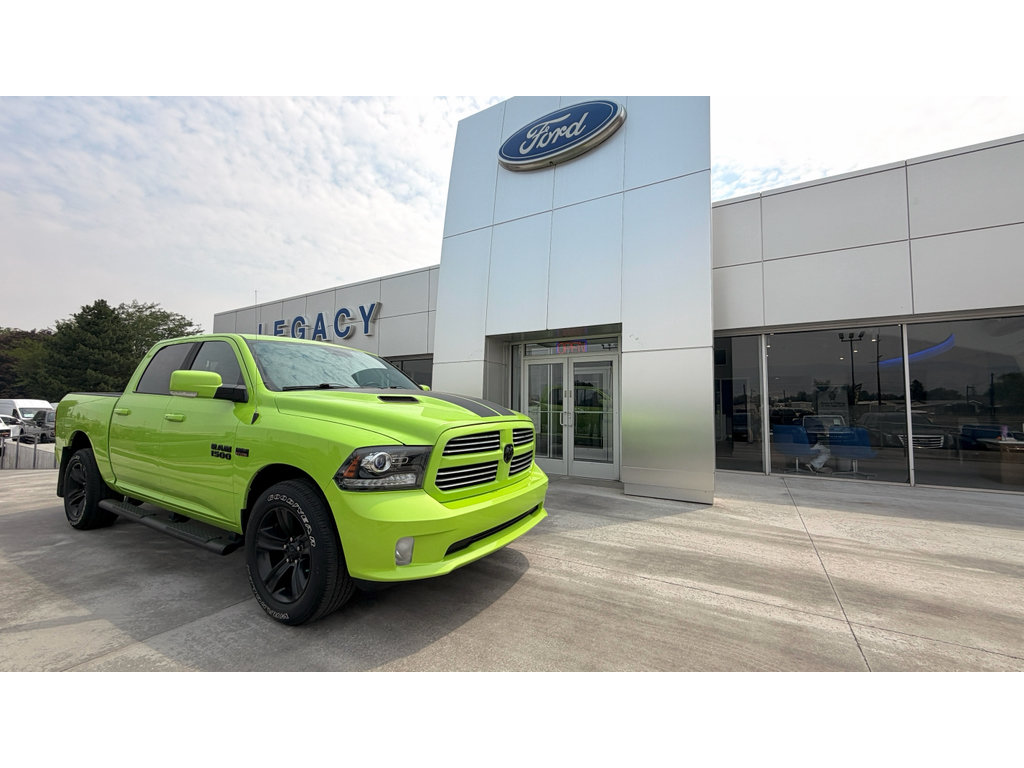 Used 2017 RAM 1500 Sport w/ Sublime Green Sport Package AWD/4WD image 1