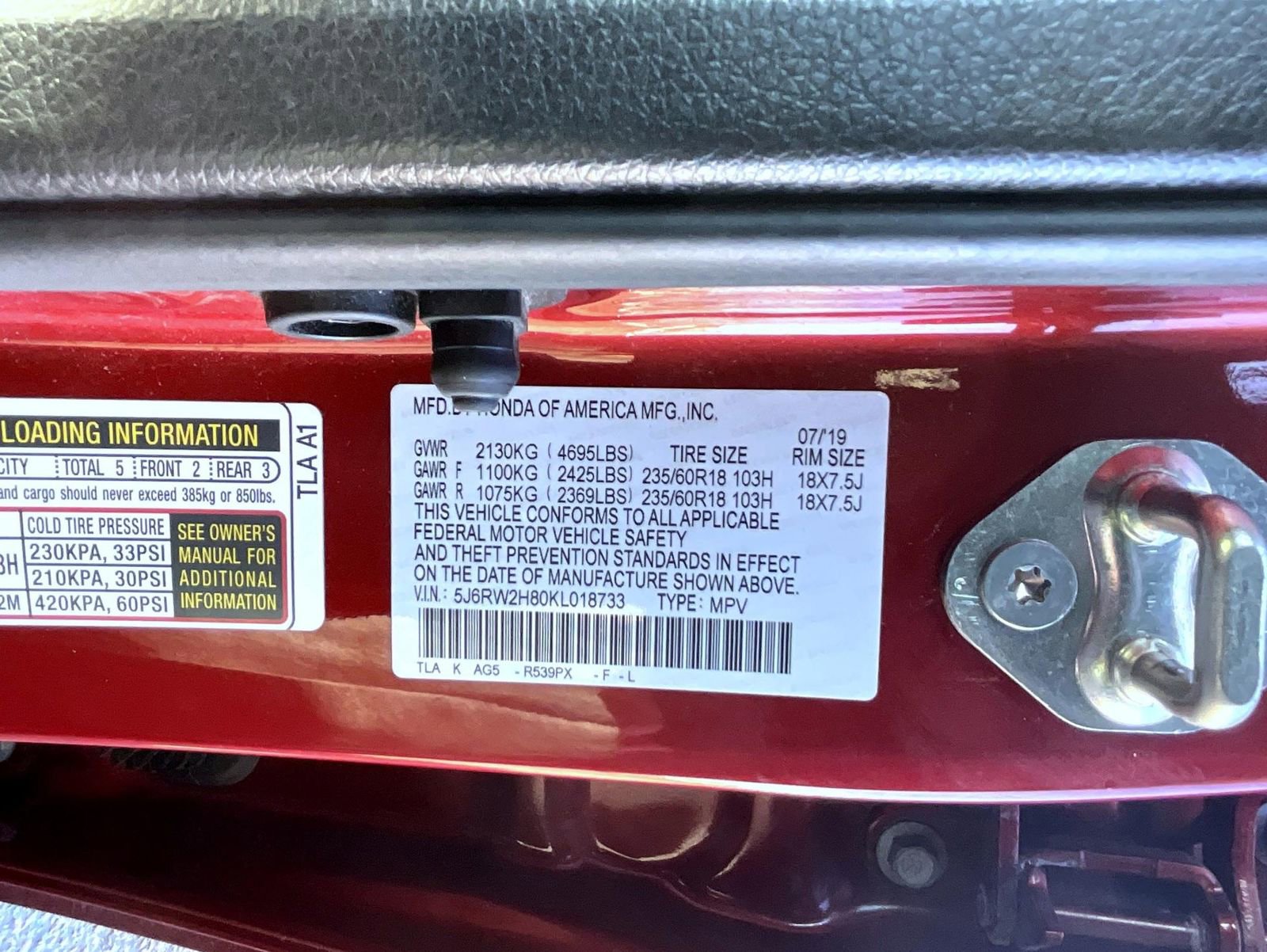 Used 2019 Honda CR-V EX-L image 25