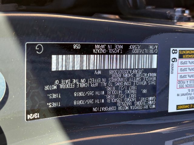 Used 2025 Toyota Land Cruiser w/ Premium Package AWD/4WD image 25