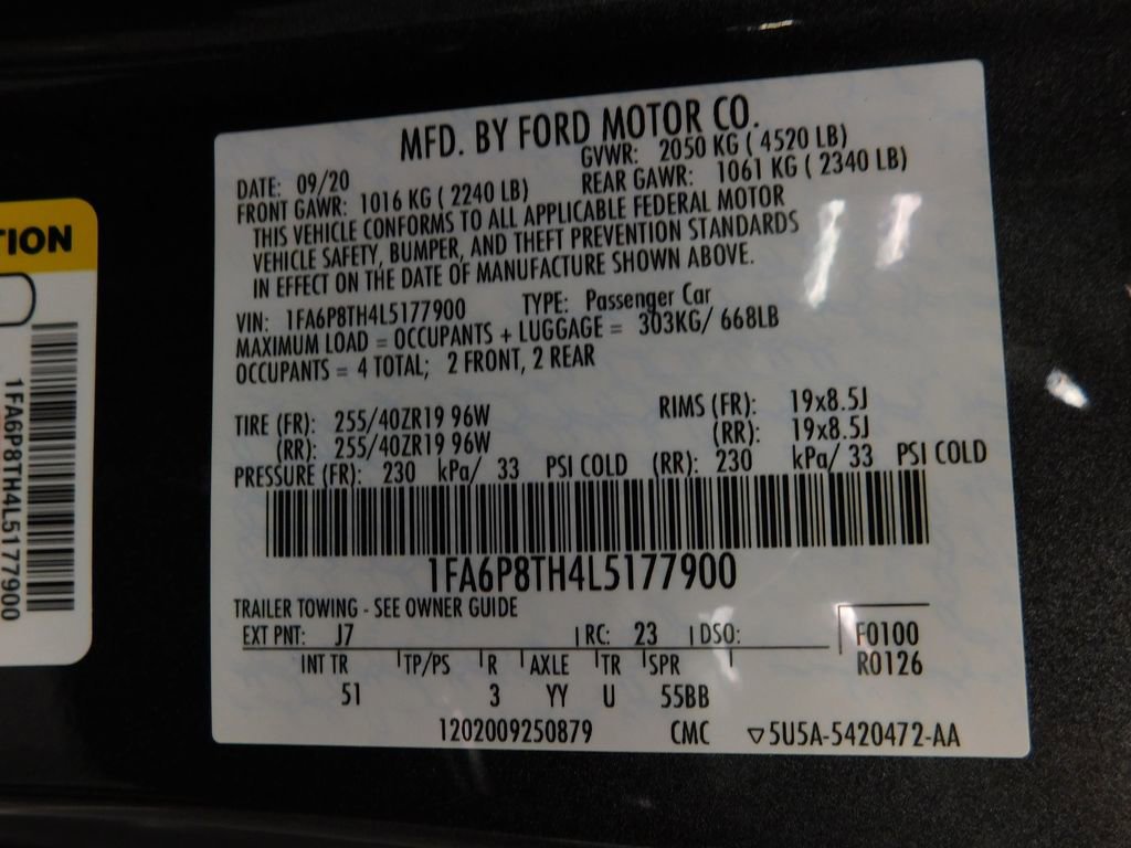 Used 2020 Ford Mustang Premium w/ Equipment Group 201A image 29