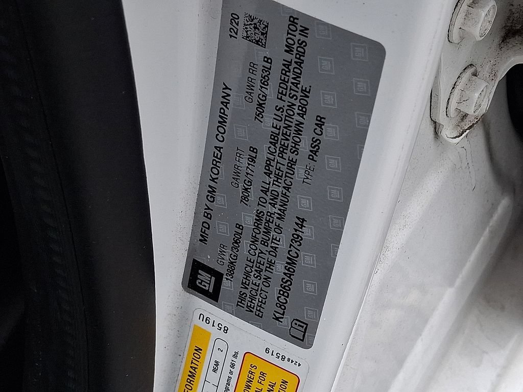 Certified 2021 Chevrolet Spark LS FWD image 12