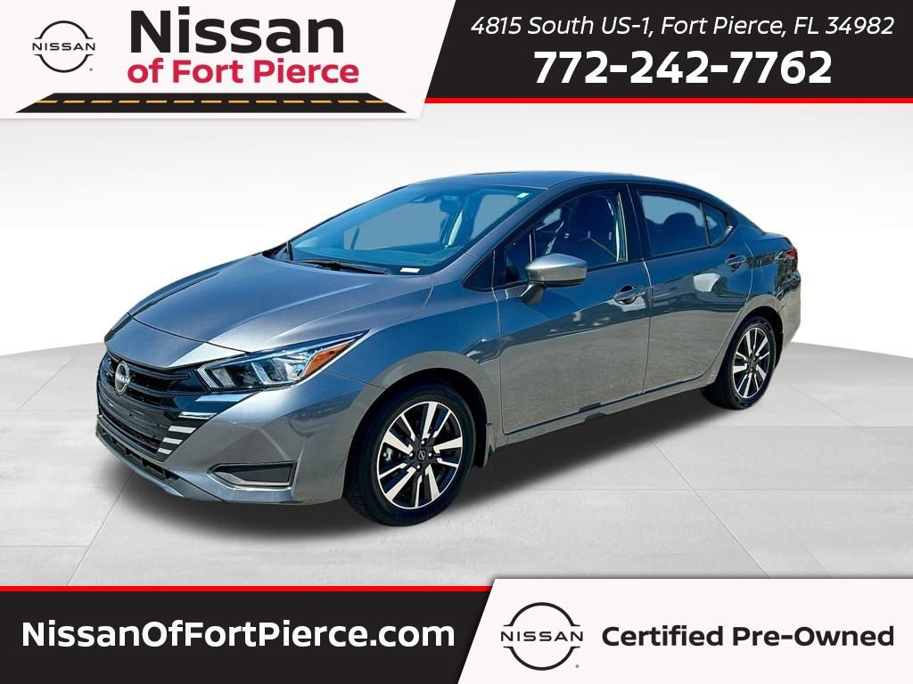 Certified 2024 Nissan Versa SV w/ Trunk Package image 1