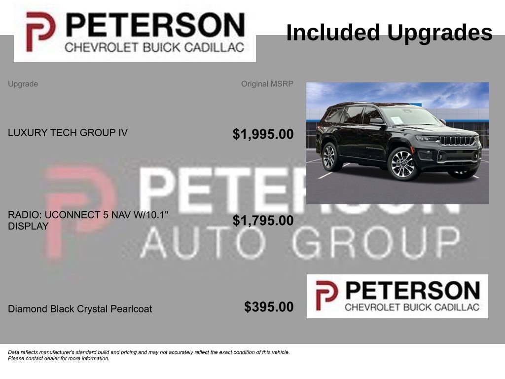 Used 2021 Jeep Grand Cherokee L Overland w/ Luxury Tech Group IV image 11