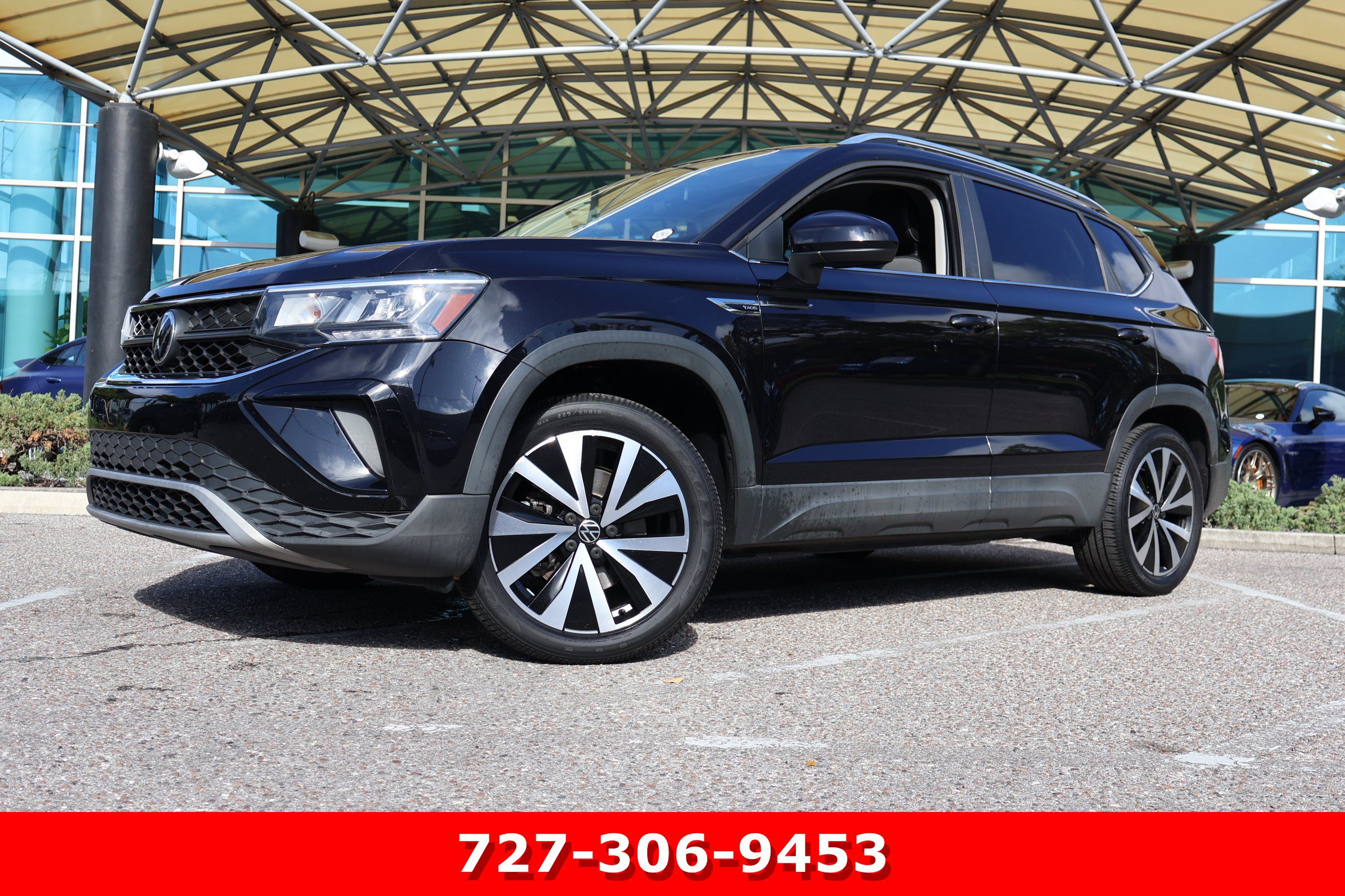 Used 2022 Volkswagen Taos SE w/ IQ.Drive SE Package AWD/4WD image 1