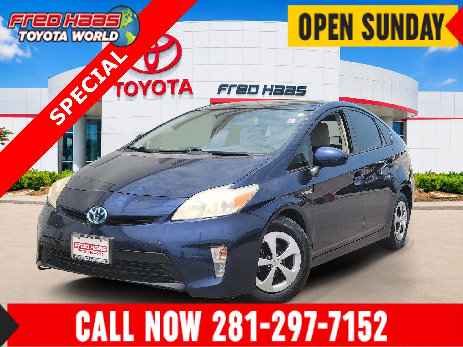 Used 2014 Toyota Prius Three w/ Solar Roof Package