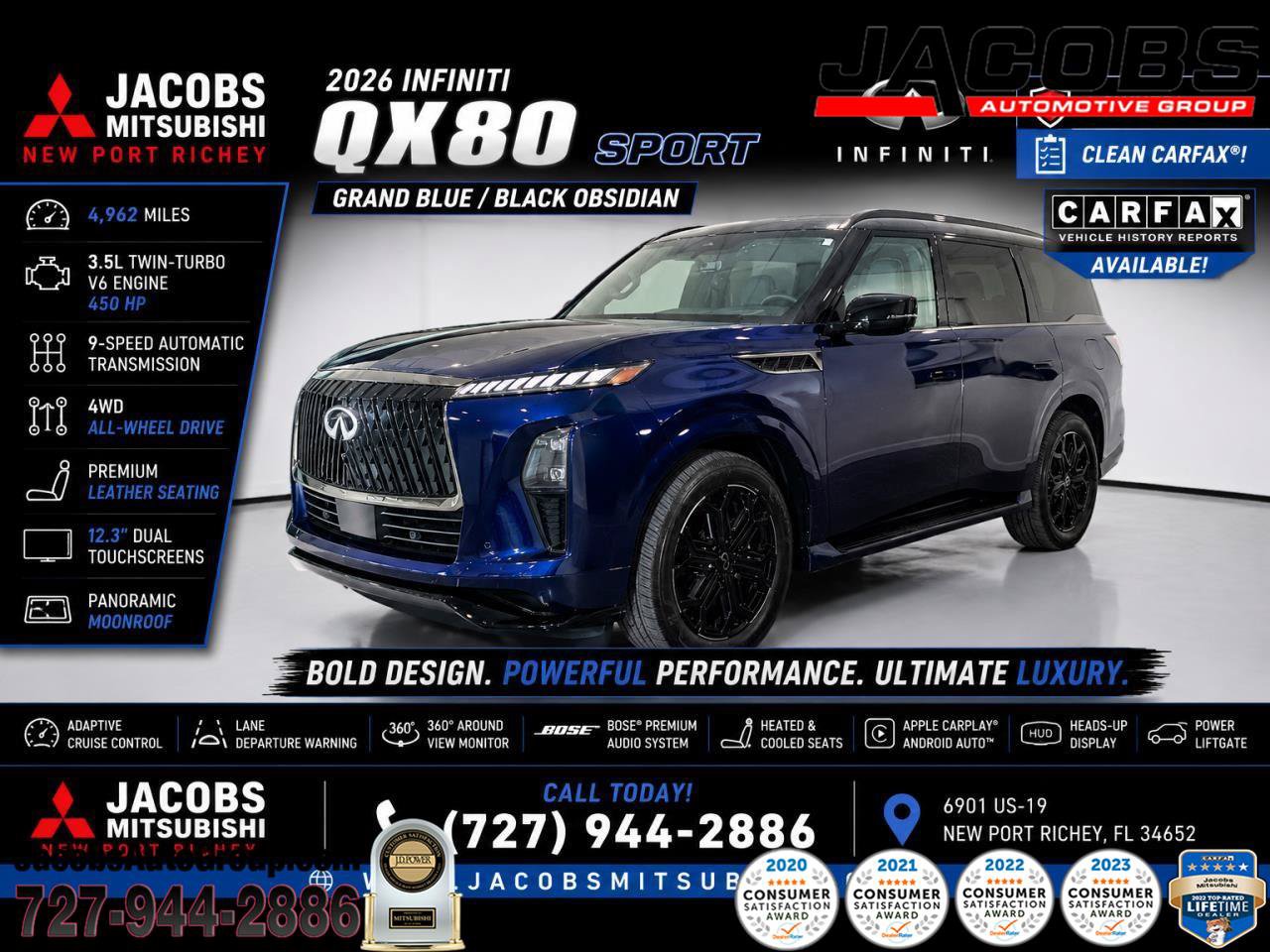 Used 2026 INFINITI QX80 Luxe