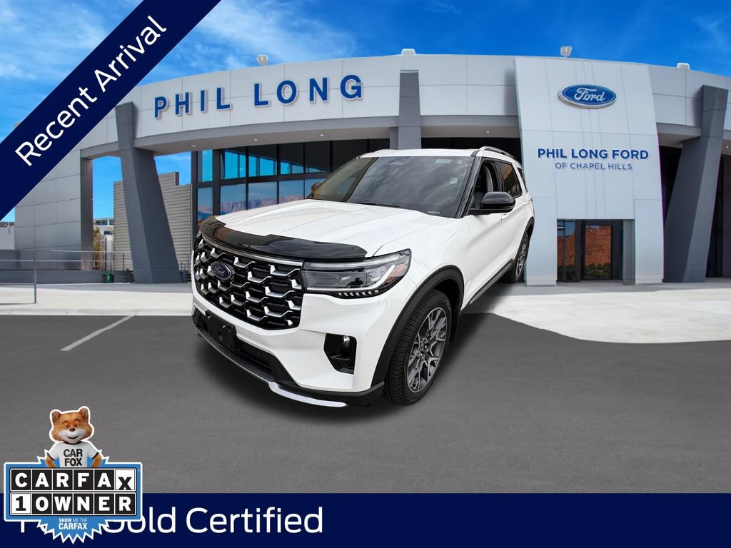 Certified 2025 Ford Explorer Platinum w/ Ultimate Package