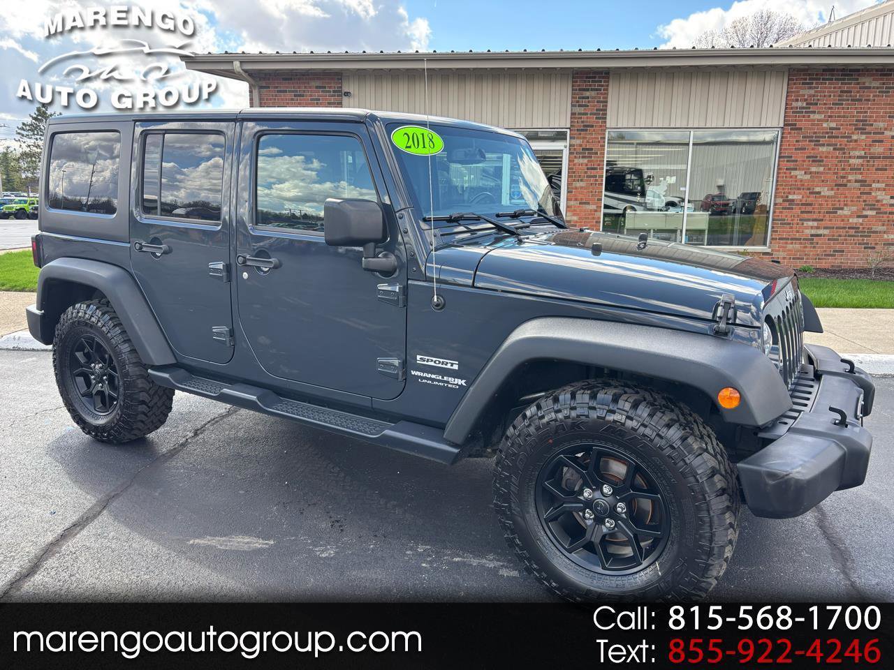 Used 2018 Jeep Wrangler Unlimited Sport S image 1