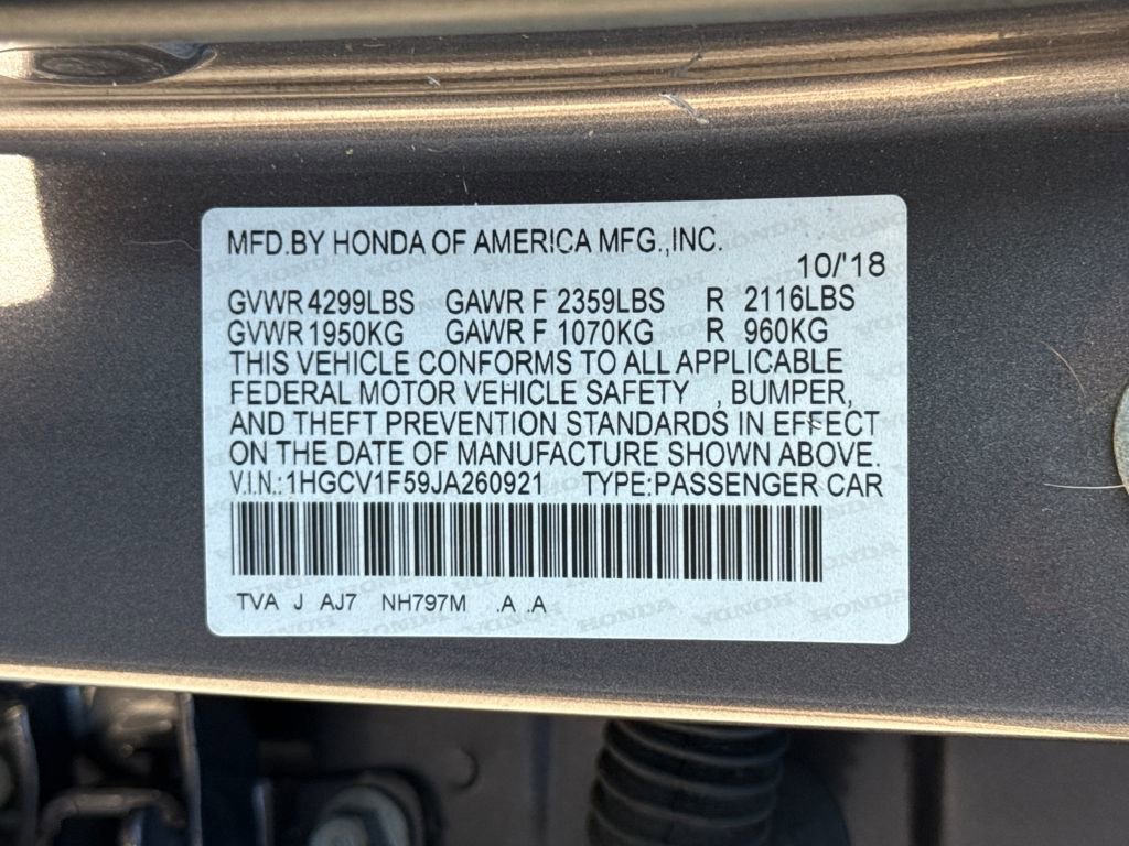 Used 2018 Honda Accord EX-L image 30