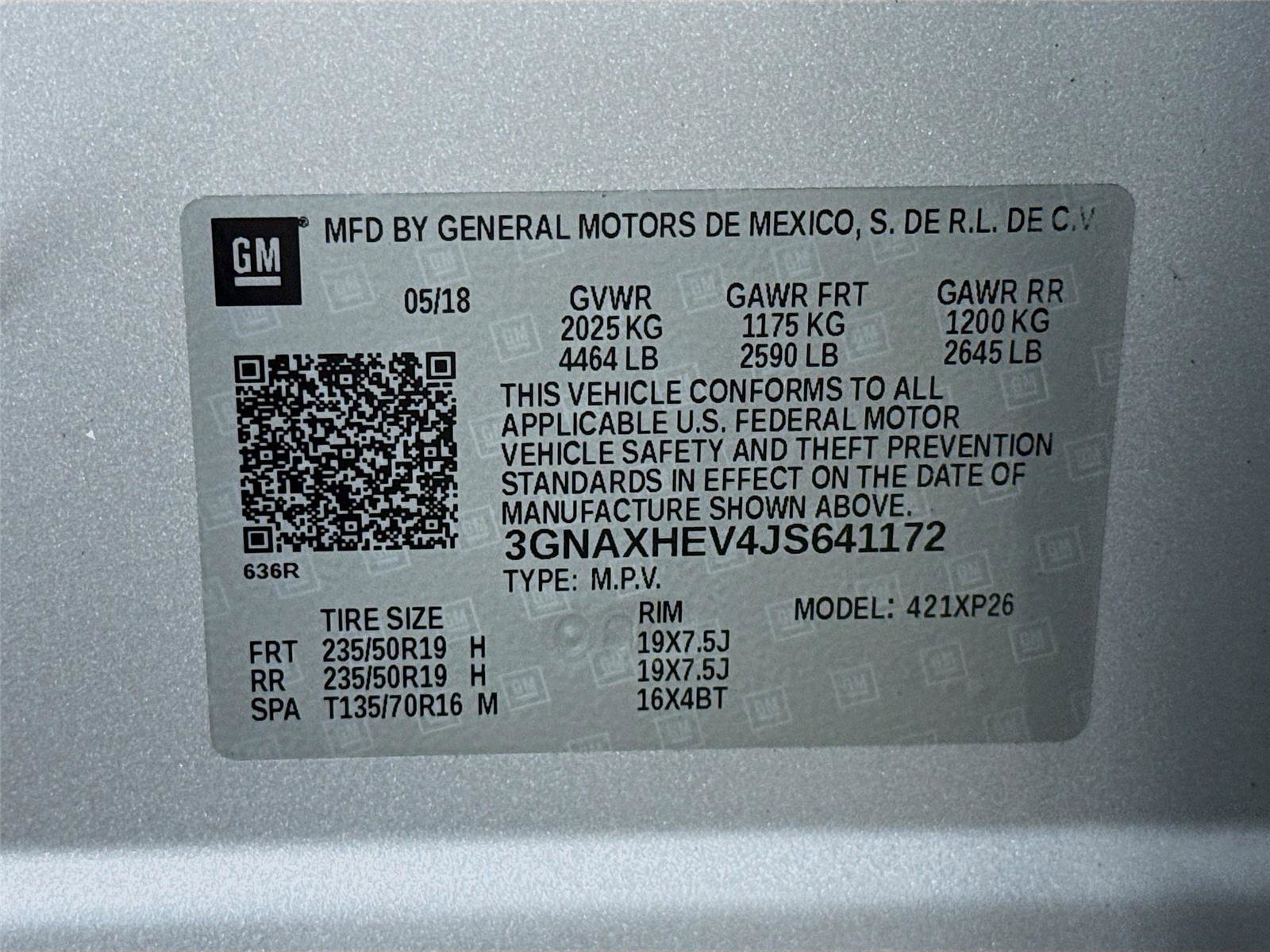 Used 2018 Chevrolet Equinox LS FWD image 28