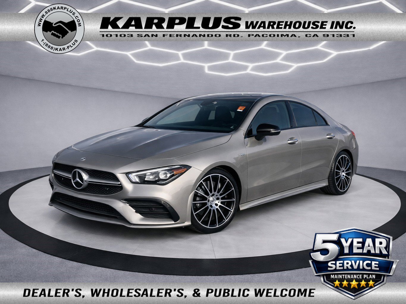 Used 2020 Mercedes-Benz CLA 35 AMG 4MATIC image 1