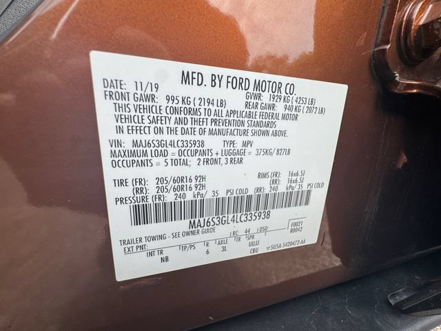 Used 2020 Ford EcoSport SE w/ SE Convenience Package AWD/4WD image 27