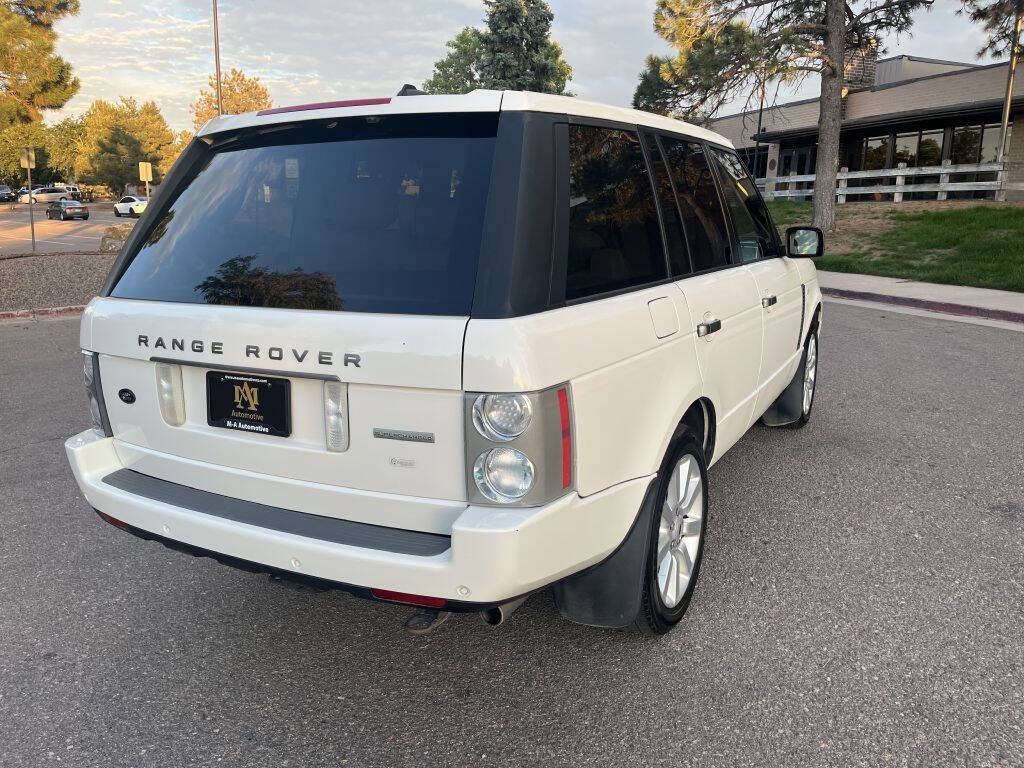 Used 2008 Land Rover Range Rover Supercharged AWD/4WD image 3