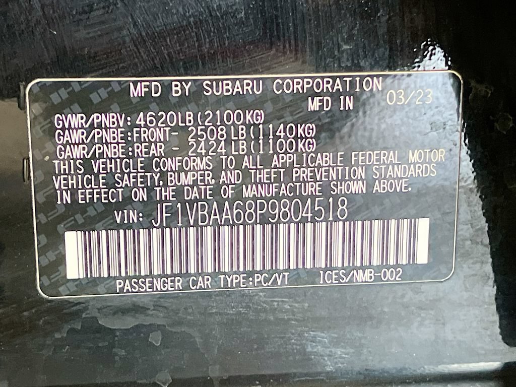 Used 2023 Subaru WRX AWD/4WD image 30