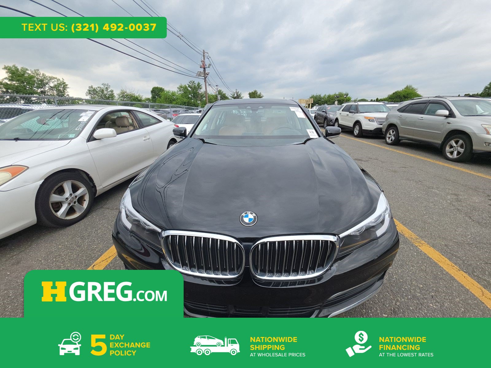 Used 2019 BMW 740i xDrive AWD/4WD image 1