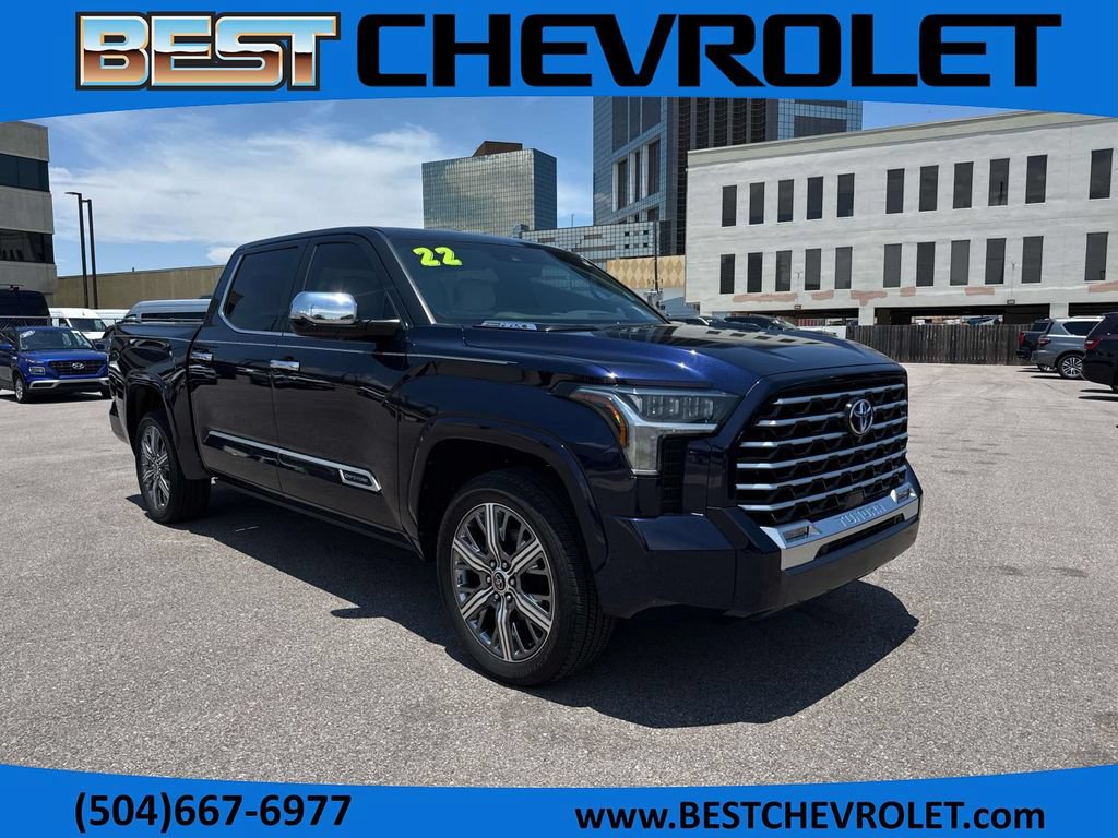 Used 2022 Toyota Tundra Capstone AWD/4WD image 1