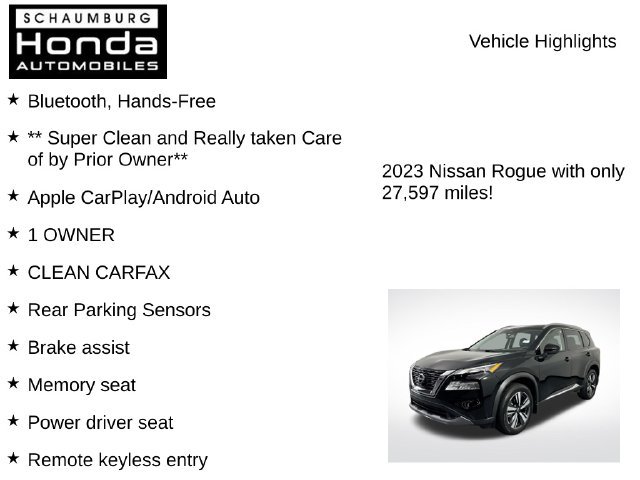 Used 2023 Nissan Rogue SL AWD/4WD image 7