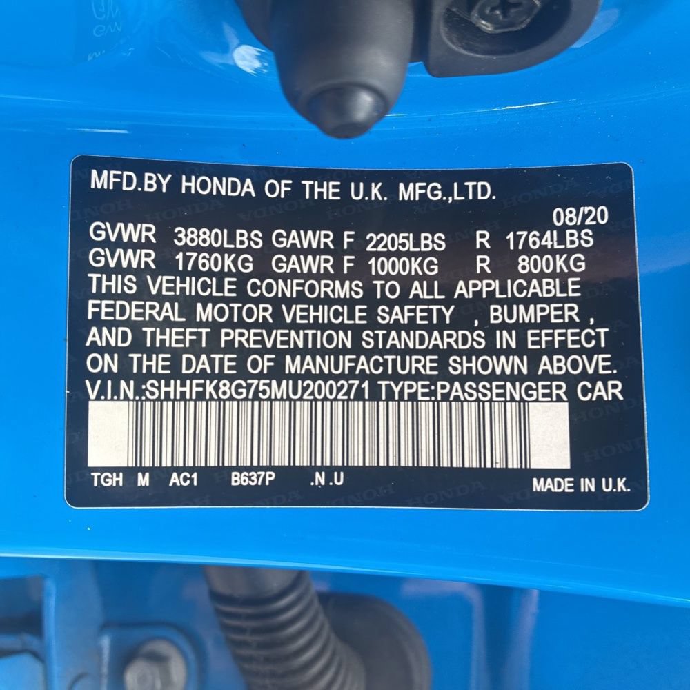 Used 2021 Honda Civic Type R image 7