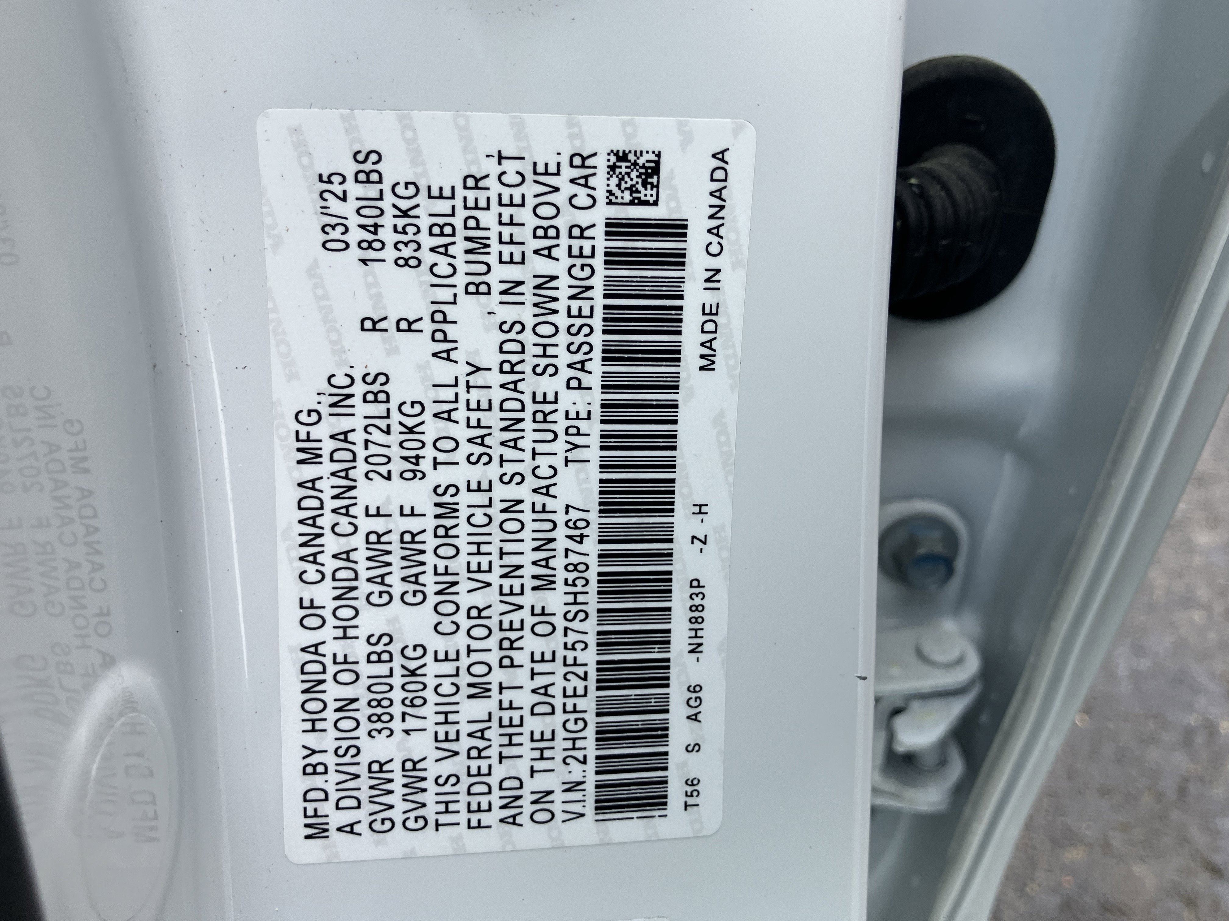 Used 2025 Honda Civic Sport image 35