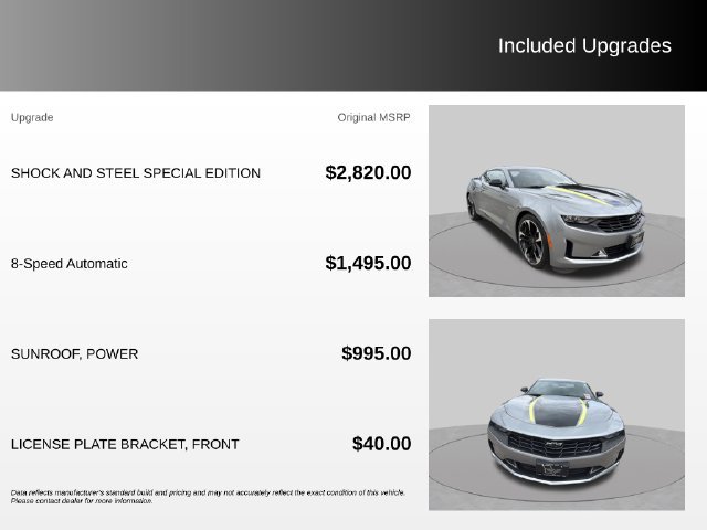 Used 2023 Chevrolet Camaro LT RWD image 4