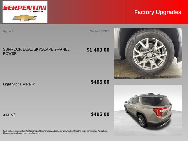 Used 2022 GMC Acadia SLT AWD/4WD image 5
